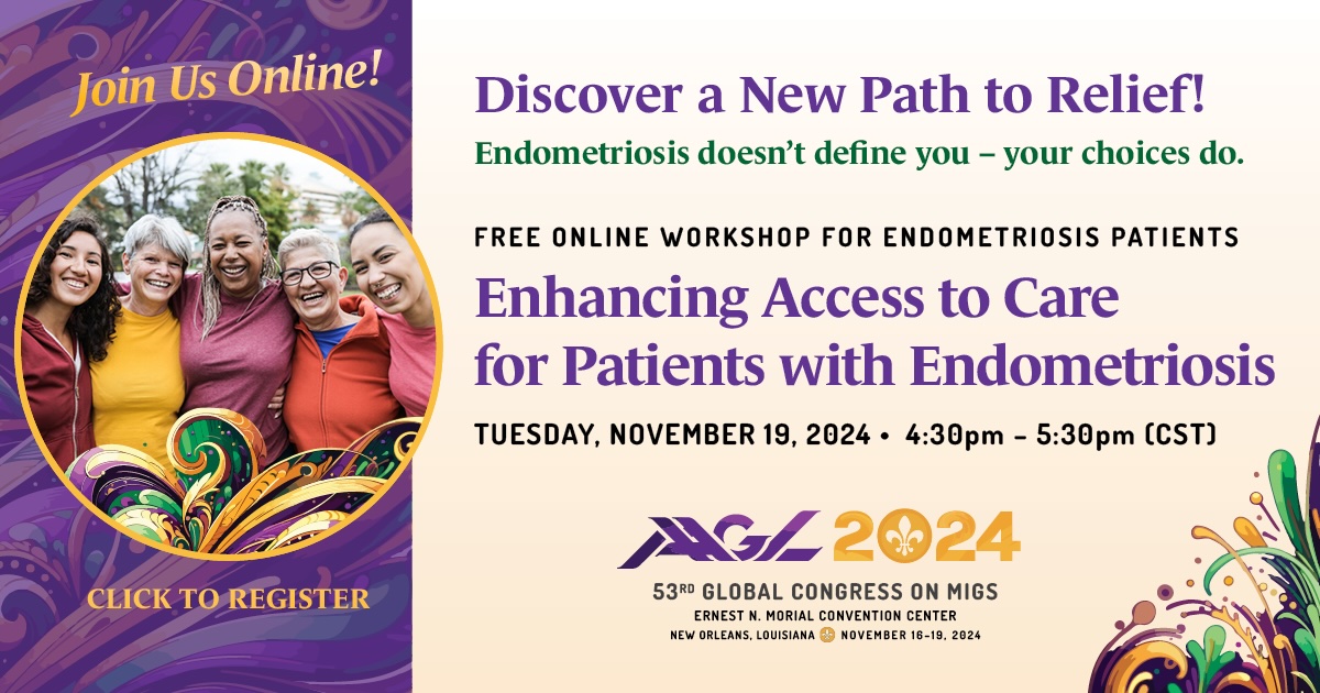 FREE Virtual Endometriosis Education Workshop for Patients